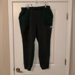 Gymshark Joggers Dark Green, size XXL